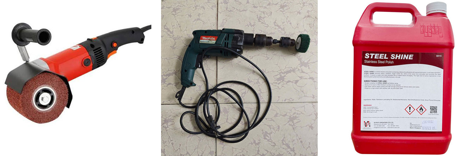 Máy móc, hoá chất, dụng cụ