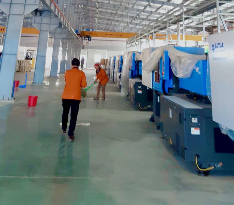 Vệ sinh nhà xưởng với gói dịch vụ cung cấp nhân viên vệ sinh