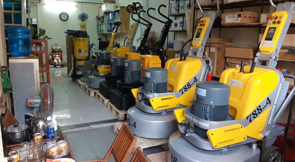 Máy móc thiết bị dùng để đánh bóng
