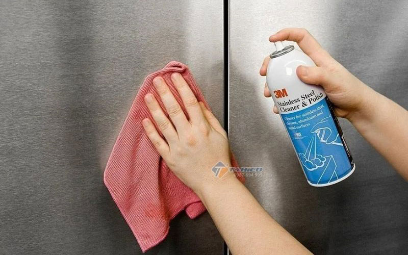 Vệ sinh lại bề mặt inox