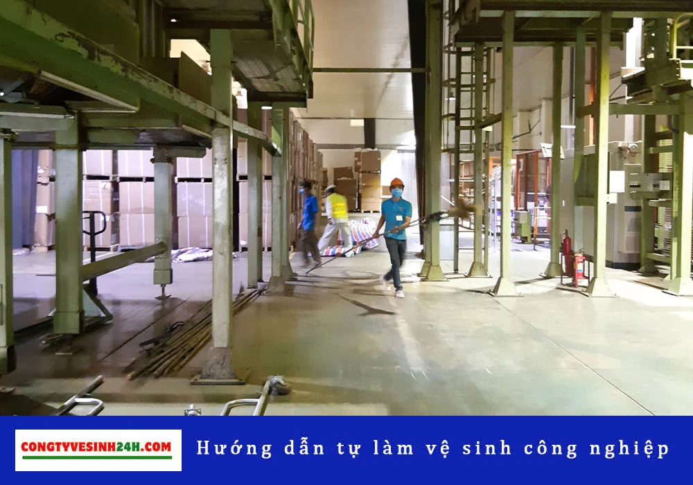 Tự làm vệ sinh nhà xưởng