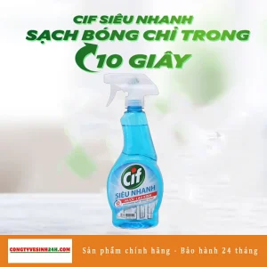 Hoa chat lau kinh Cif