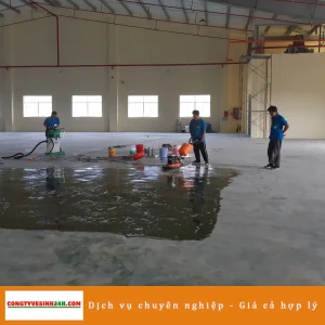 Dịch vụ chà sàn nhà xưởng