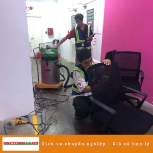 hút bụi ghế văn phòng
