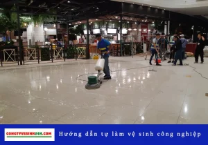 đánh bóng sàn đá