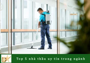 vệ sinh toà nhà