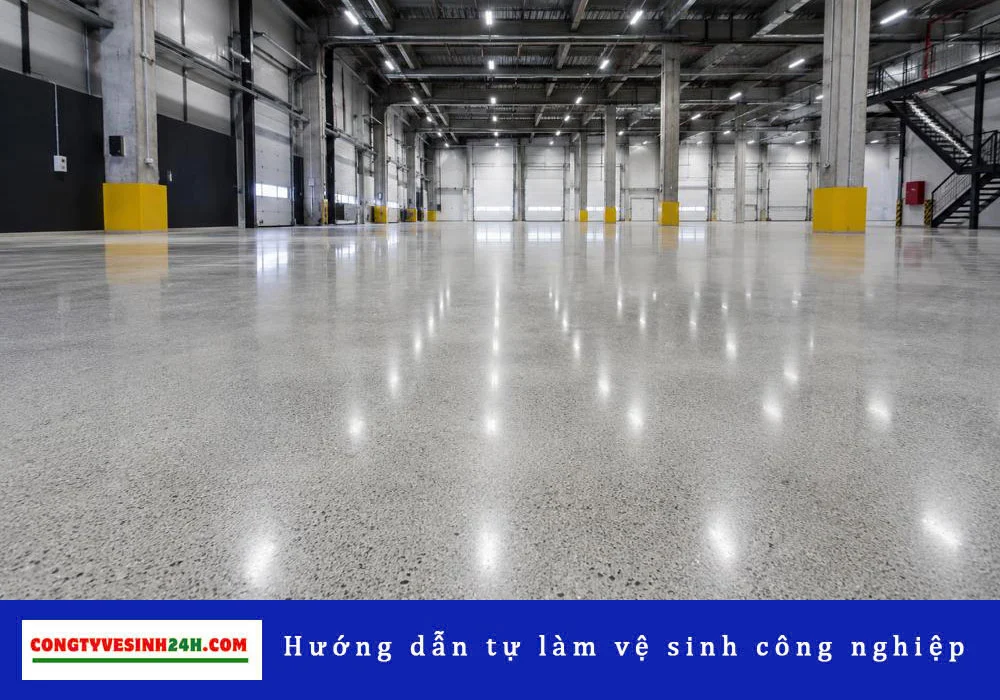 đánh bóng sàn bê tông